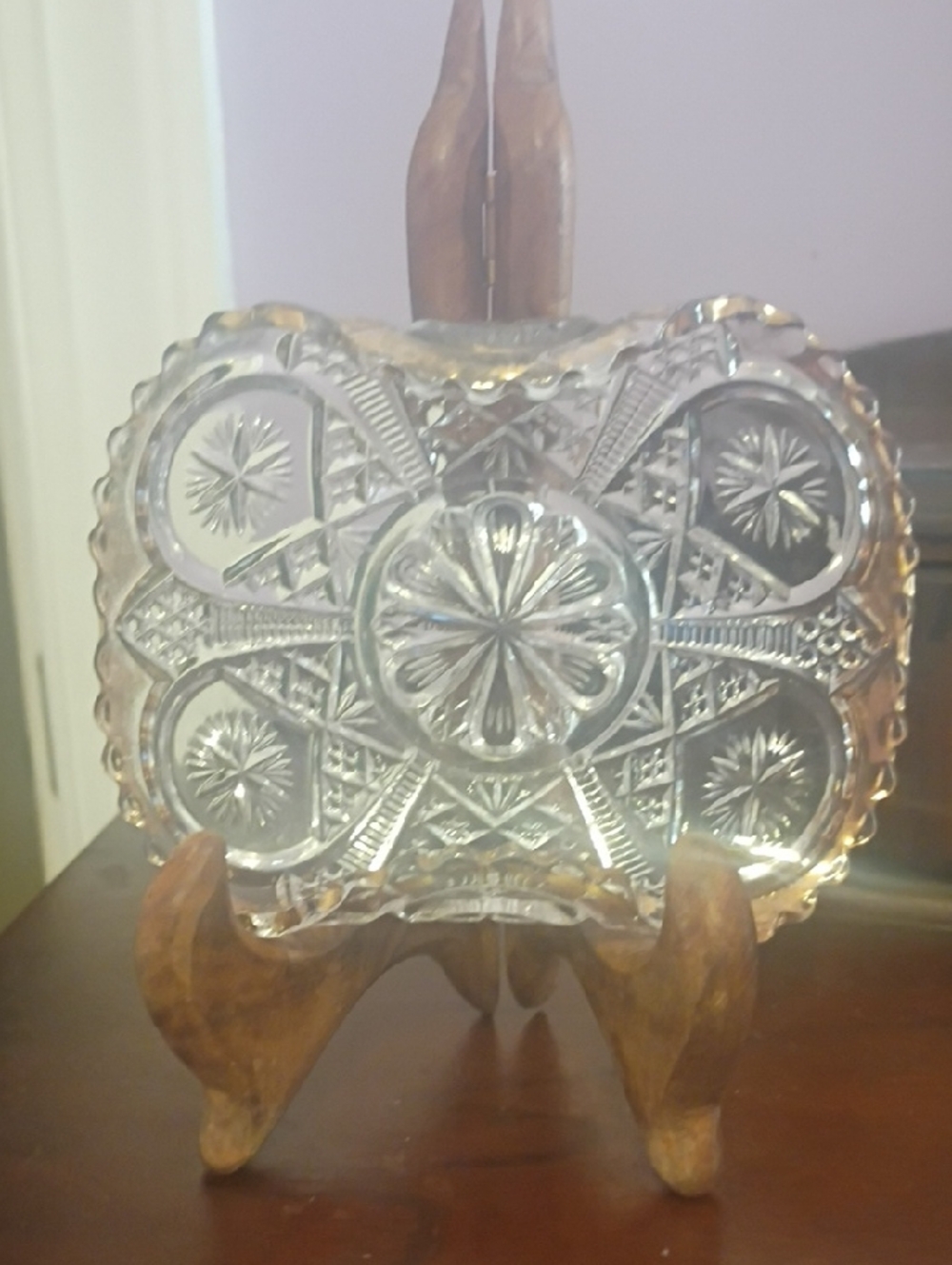 American Brilliant Design Vintage Dish